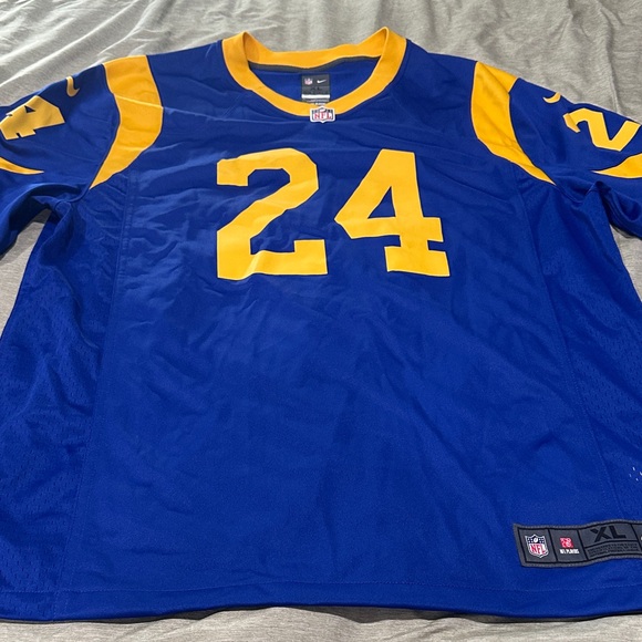 Blue and Yellow Men's Jersey - Picture 1 of 5